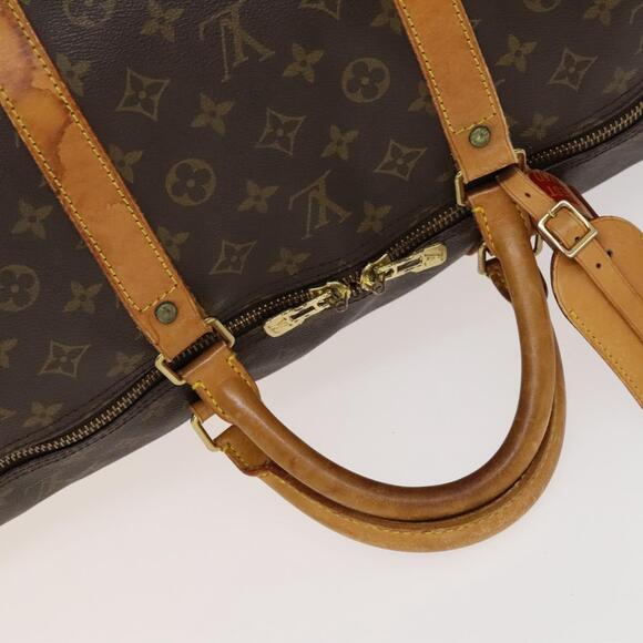 LOUIS VUITTON Monogram Keepall Bandouliere 60 Boston Bag M41412 - Picture 7 of 16